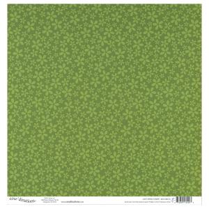 Core`dinations 12 x 12" -  Light Green Flower