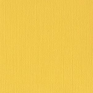 Bazzill mono canvas 12x12" classic yellow