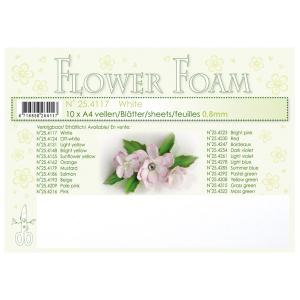 Flower foam - White