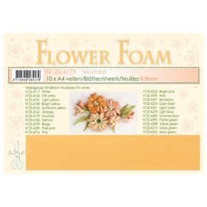 Flower foam - Mustard