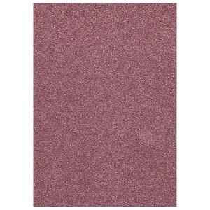 Glitter Foam sheet -  Pink A4