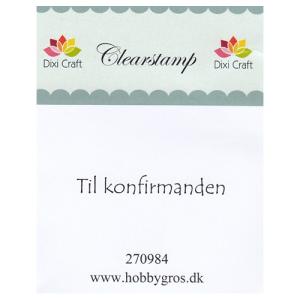Dixi Craft Clearstamp