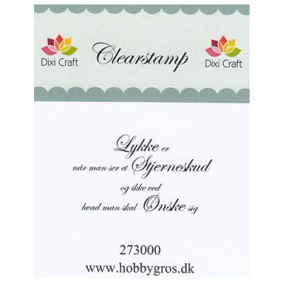 Dixi Craft Clearstamp