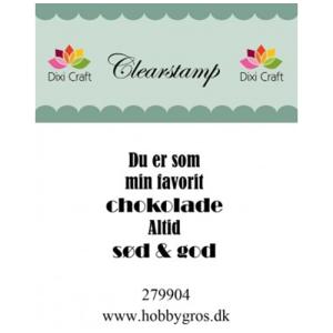 Dixi Craft Clearstamp