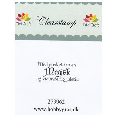 Dixi Craft Clearstamp