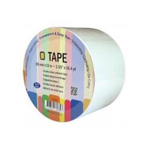 Clear Doubled sided tape, 65 mm x 15 m