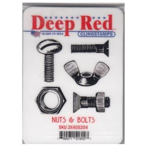 Deep Red Clingstamps