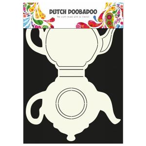 Dutch Card Art Teapot