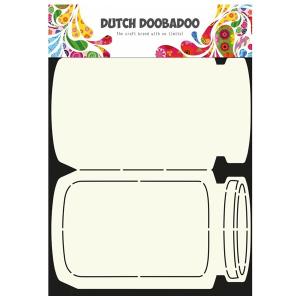 Dutch Card Art Cookie Jar A4