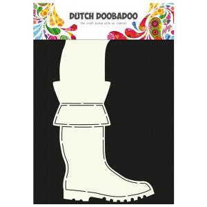 Dutch Card Art Boots A4