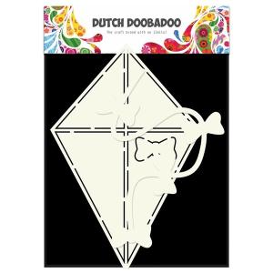Dutch Fold Card Art A5 Kite