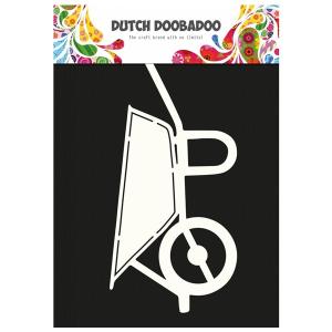 Dutch Card Art Wheelbarrow 90x210mm