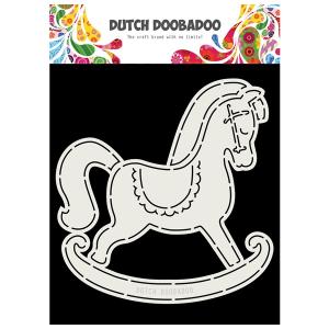 Dutch Card Art A5 Rocking Horse