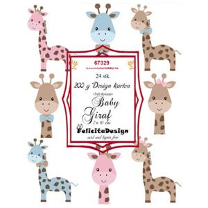 Felicita Design toppers - Baby Giraf