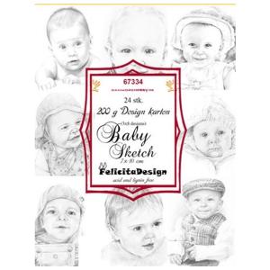 Felicita Design toppers -  Baby Sketch