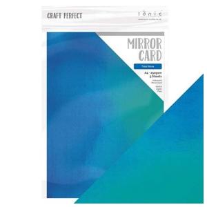 Tonic/Craft Perfect - Iridescent Mirror Card "Tidal Wave" A4