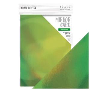 Tonic/Craft Perfect - Iridescent Mirror Card "Seafoam Green" A4