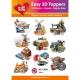 Easy 3D Toppers,  Hearty Crafts