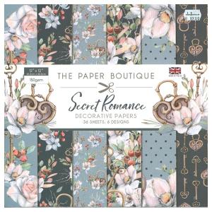 The Paper Boutique - Secret Romance 12 x 12" 36 Sheets, 6 Design