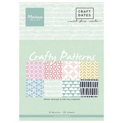 Blok A5, Marianne design Crafty Patterns