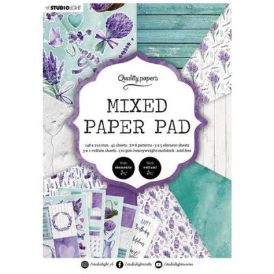 A5 Studio Light Mixed Paper Pad Pattern paper