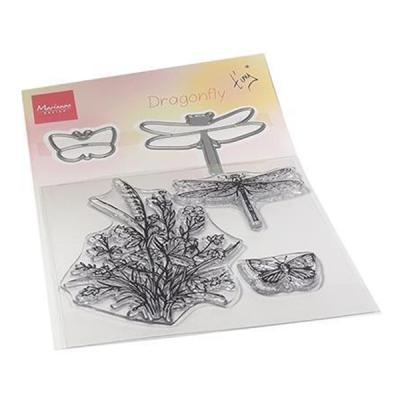 Marianne Design Clearstamp + Die "Dragonfly" TC0880