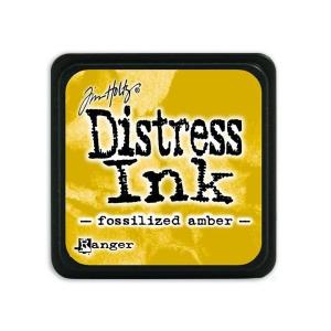 Ranger Distress Mini Ink pad - fossilized amber
