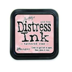 Distress Inks pad - tattered rose