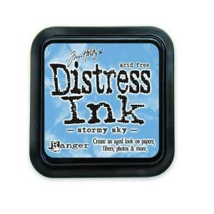 Distress Inks pad - stormy sky