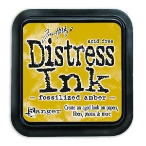 Distress Inks pad - fossilized amber
