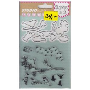 Studio Light clear stamp og Dies UDSALG