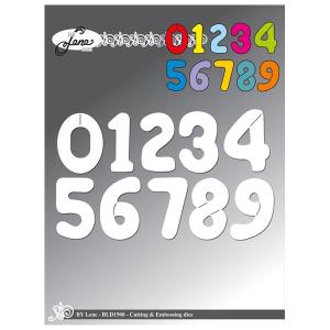 BY LENE DIES "Balloon Numbers" BLD1508
