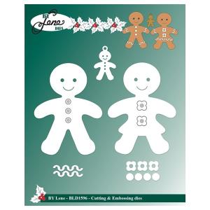 BY Lene Dies "Gingerbread Figures" BLD1596
