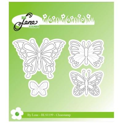 BY LENE CLEARSTAMP "Butterflies"