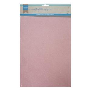 Soft glitter paper; Light Pink