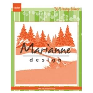 Marianne Design - Embossing Folder 3D