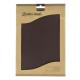 Fake Leather Sheets, Mrk Brun A4
