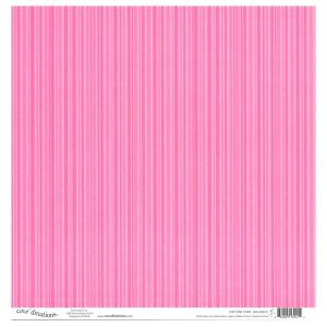 Core`dinations 12 x 12" -  Link Pink Stripe