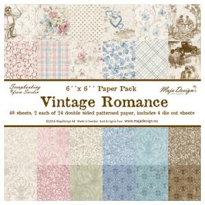 Vintage Romance - Paper stack 6x6