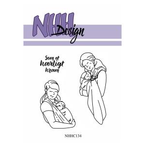 NHH Design Clearstamp ""Vikle Kærlighed"