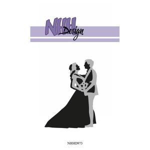 NHH Design Dies "Layered Dies - Wedding Couple #2"