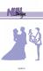 NHH Design Dies "Layered Dies - Wedding Couple #2"