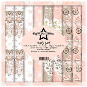 Paper Favourites Paper Pack "Baby Girl" PF198