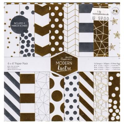 6 x 6" Paper Pack Modern Lustre