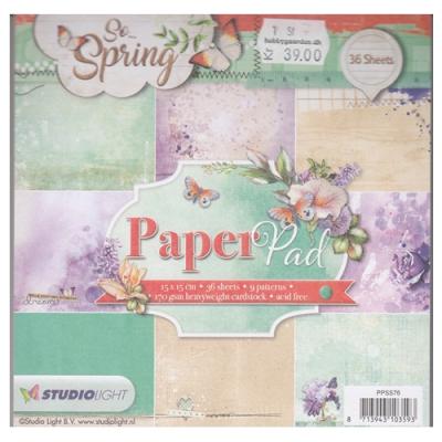 Paperpad 15 x 15 cm, So Spring