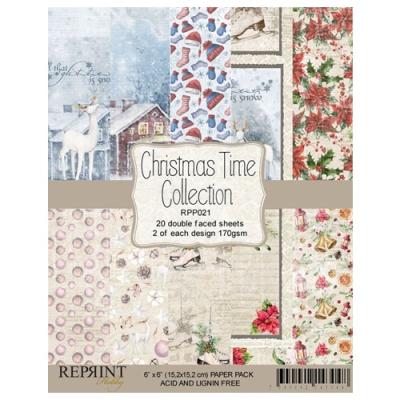 Christmas Time Collection Pack 6x6"