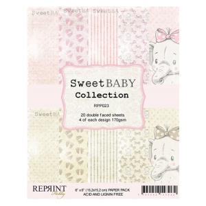 Sweet Baby Collection pack Pink 6x6"