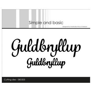 Simple and Basic die "Guldbryllup"