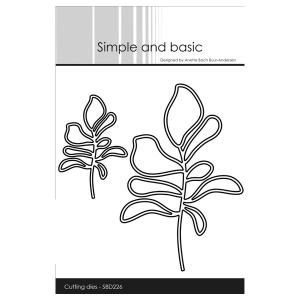 Simple and Basic die "Branches Outline" SBD226