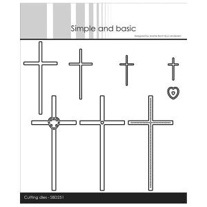Simple and Basic die "Crosses" SBD251